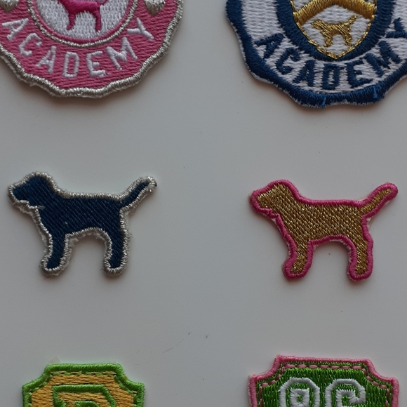 Rare V.S Pink Iron on Patches - Picture 3 of 4